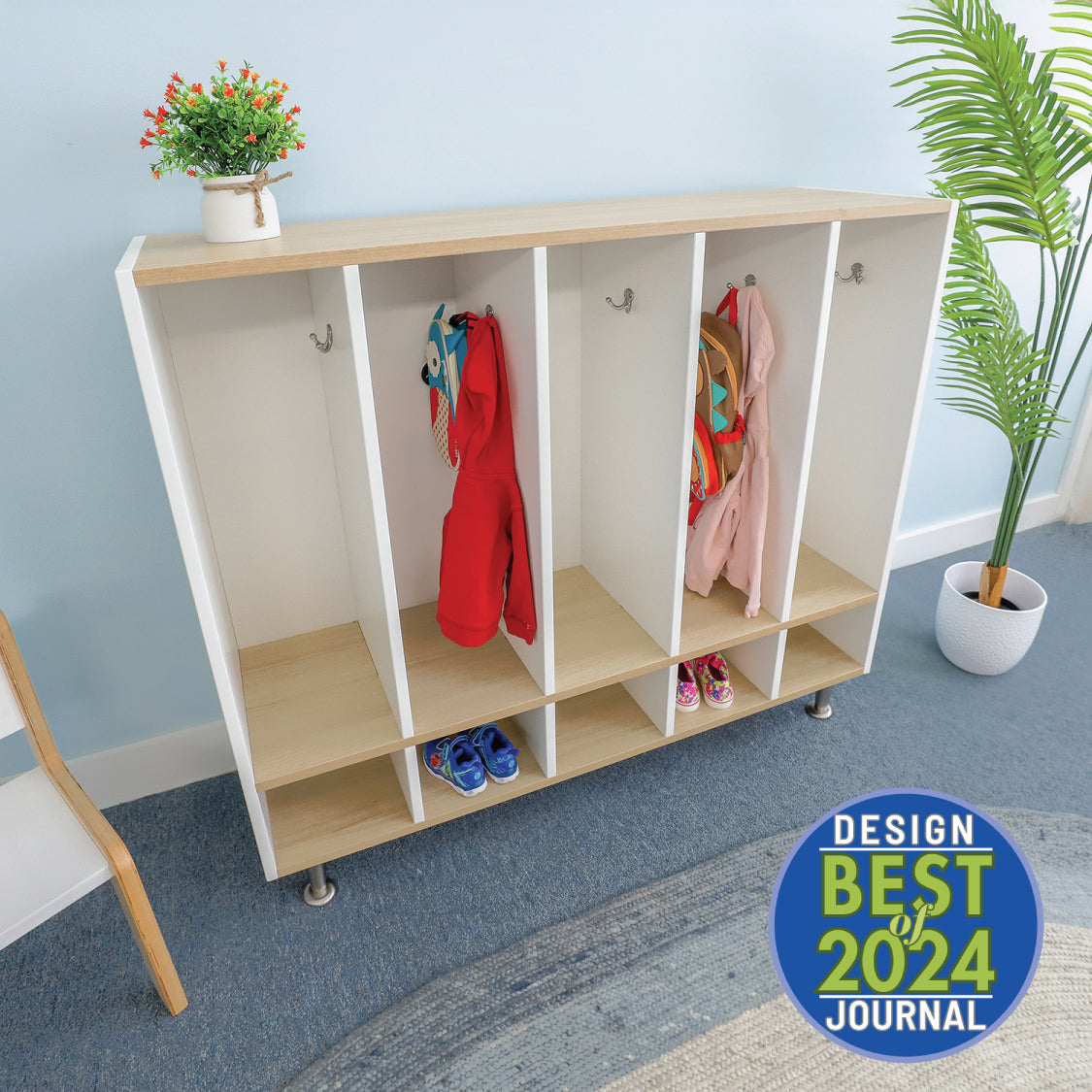 elevatED™ Five Section Coat Locker