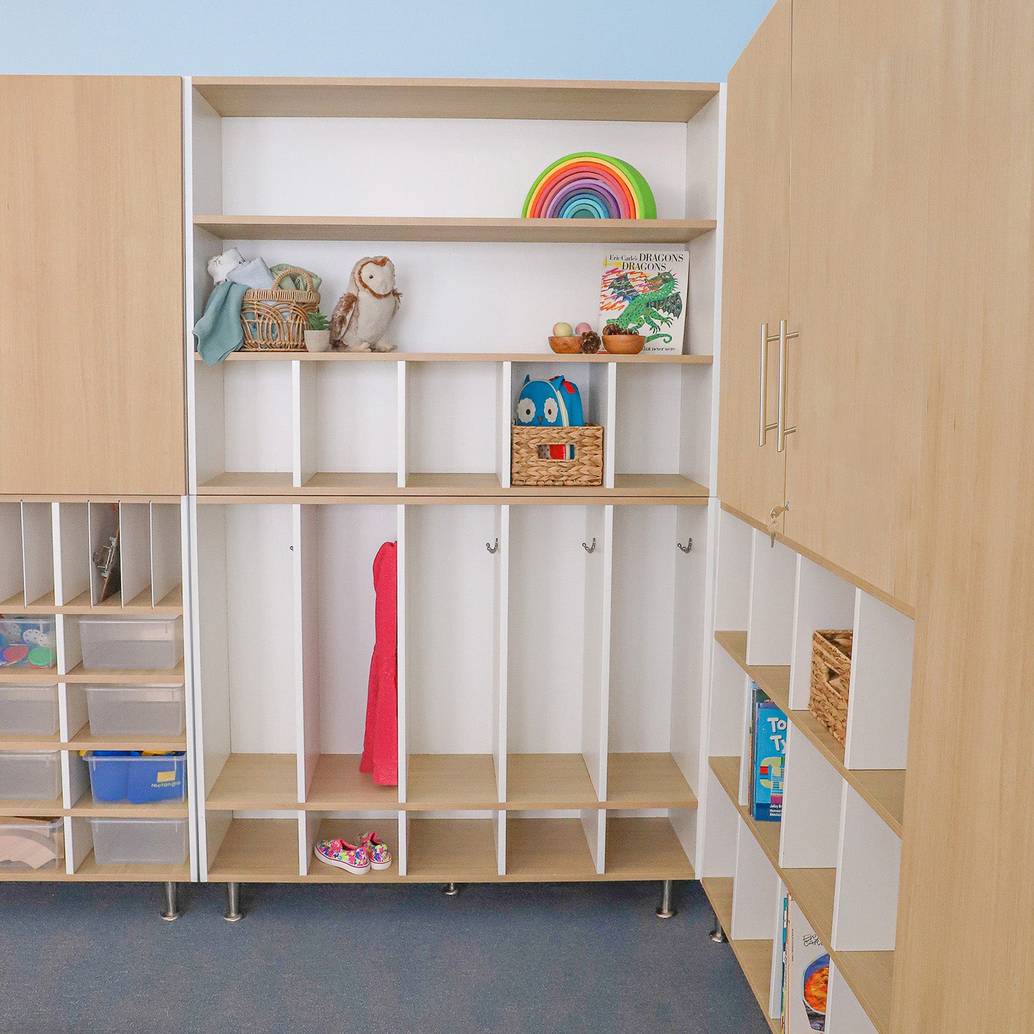 elevatED™ Cubby And Shelf Cabinet