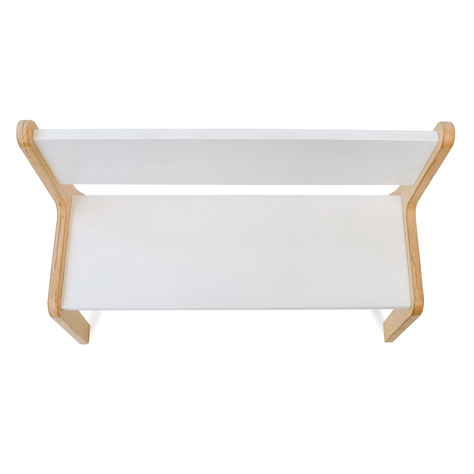 Whitney Plus 10" Height White Bench