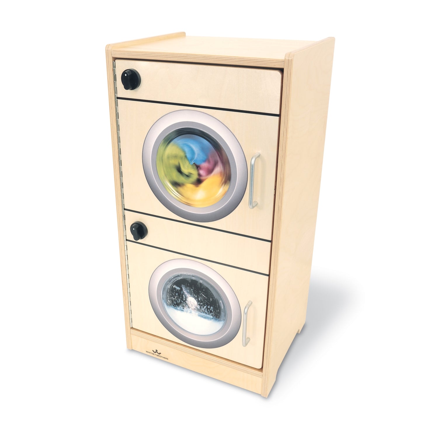 Let's Play Toddler Washer/Dryer - Natural