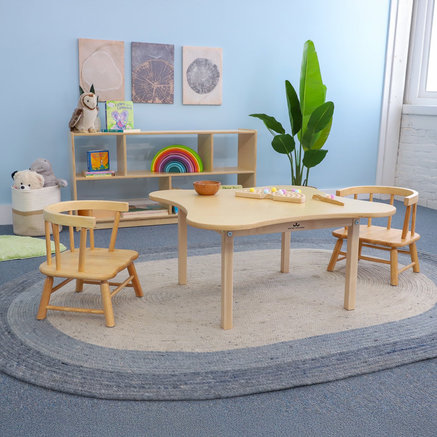 Bentwood Back Maple Toddler Chair 7" Height