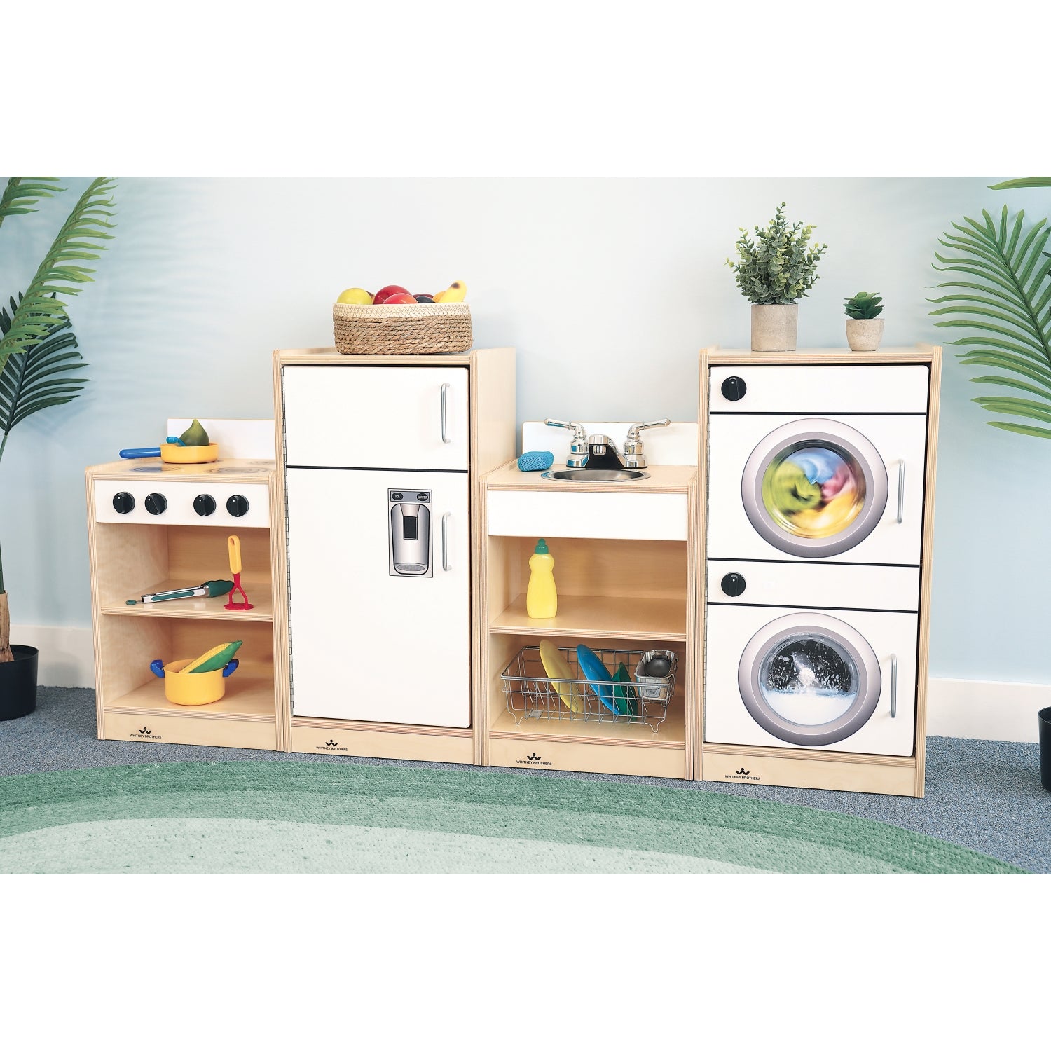Let's Play Toddler Stove - White