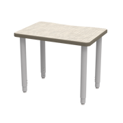 Sconnie Stackable Chair – Cantilever Frame, 14-Inch Seat, Charcoal
