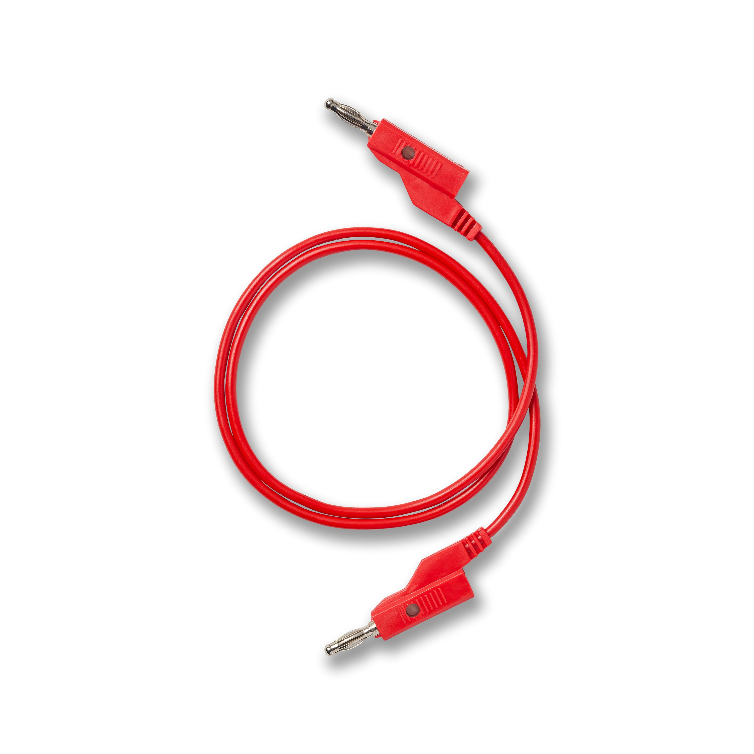 United Scientific® Banana Plug Cord, 12", Red, Each