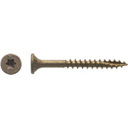 Big Timber #8 x 1-1/2 In. Bronze Flat Head Wood Screw (196 Ct., 1 Lb.)
