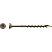 Big Timber #9 x 2-1/2 In. Bronze Flat Head Wood Screw (93 Ct., 1 Lb.)