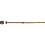 Big Timber #10 x 4 In. Yellow Zinc Flat Head Wood Screw (240 Ct., 5 Lb.)