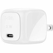 Belkin 30W USB-C Wall Charger - White: Quick Charge, Compatible with Apple & Samsung