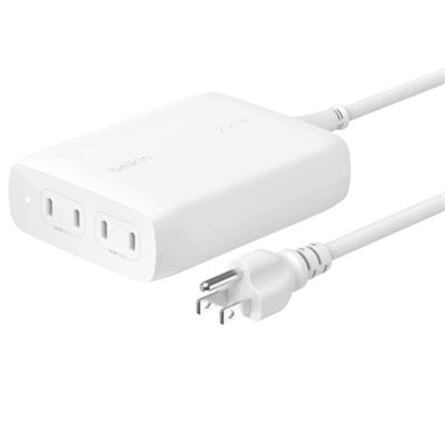 Belkin BoostCharge Pro 200W 4-Port USB-C GaN Charger, WCH015DQWH