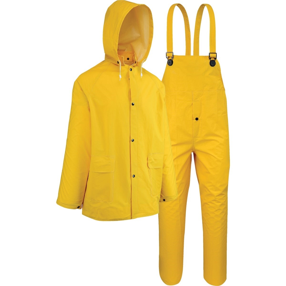 West Chester Protective Gear Medium 3-Piece Yellow PVC Rain Suit