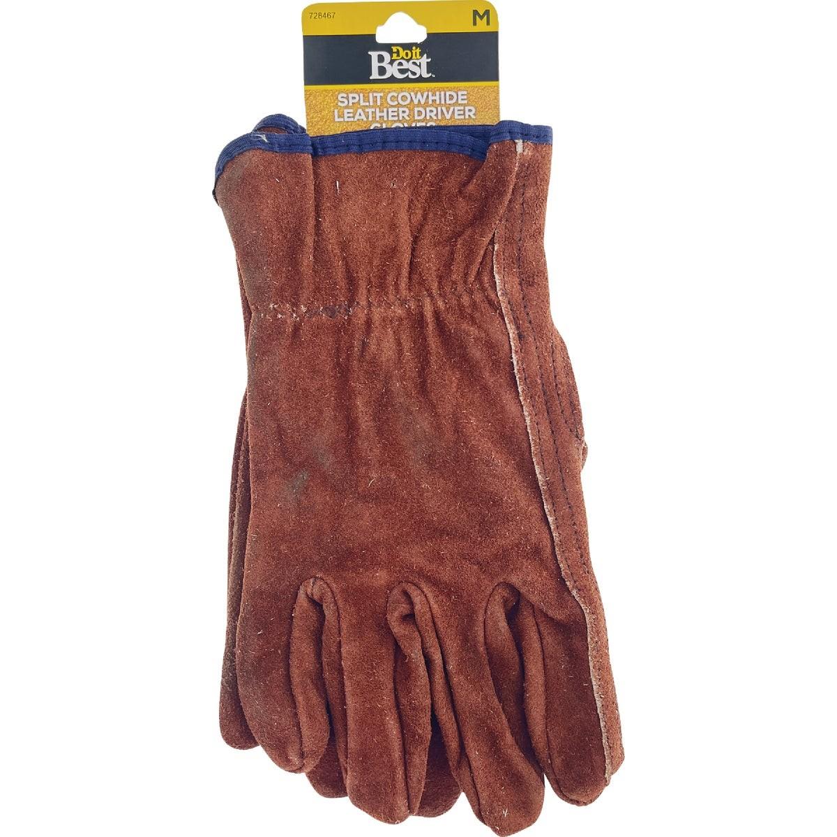 Men's Medium Suede Leather Work Glove