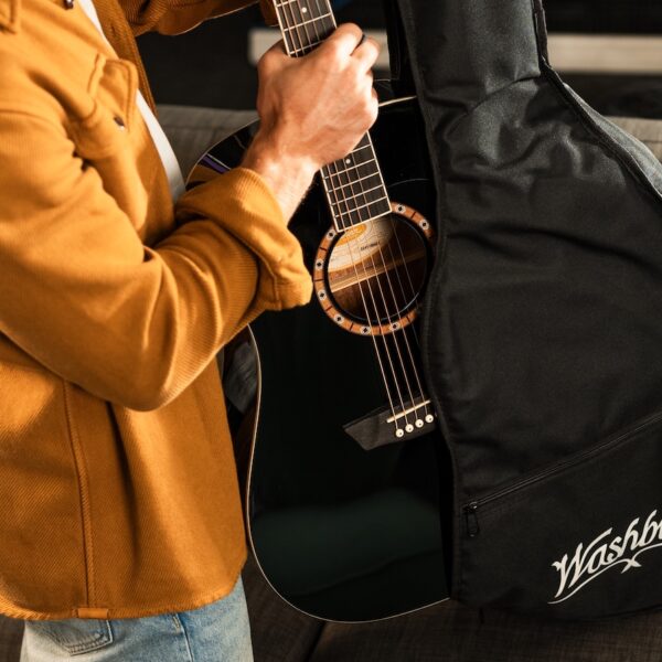 Washburn WD100DL, Black Gloss