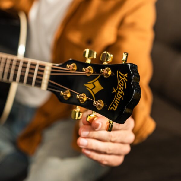 Washburn WD100DL, Black Gloss