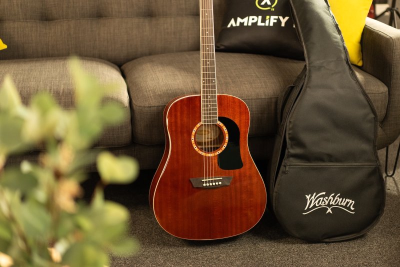 Washburn WD100DL, Natural Gloss