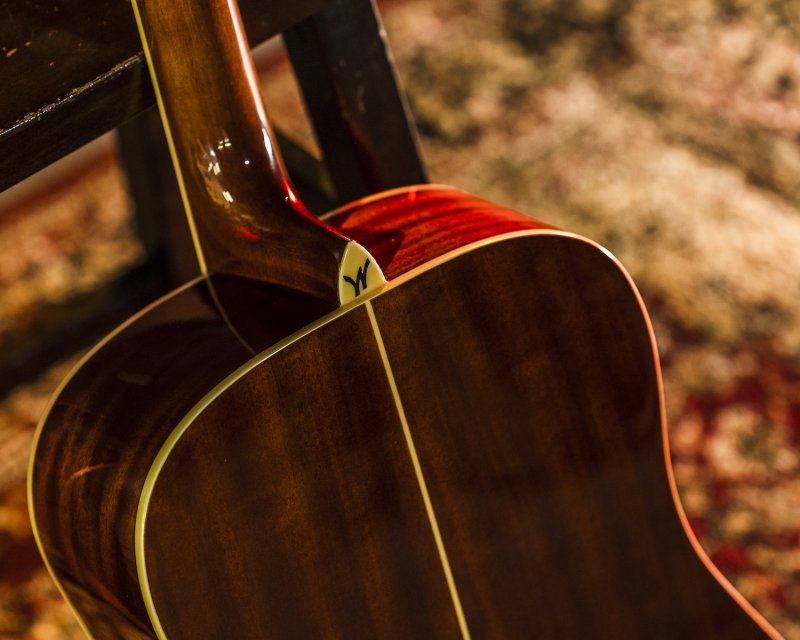 Washburn WD100DL, Natural Gloss