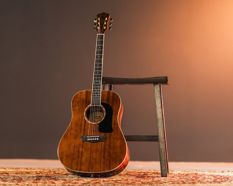 Washburn WD100DL, Natural Gloss