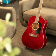 Washburn WD100DL, Transparent Wine Red
