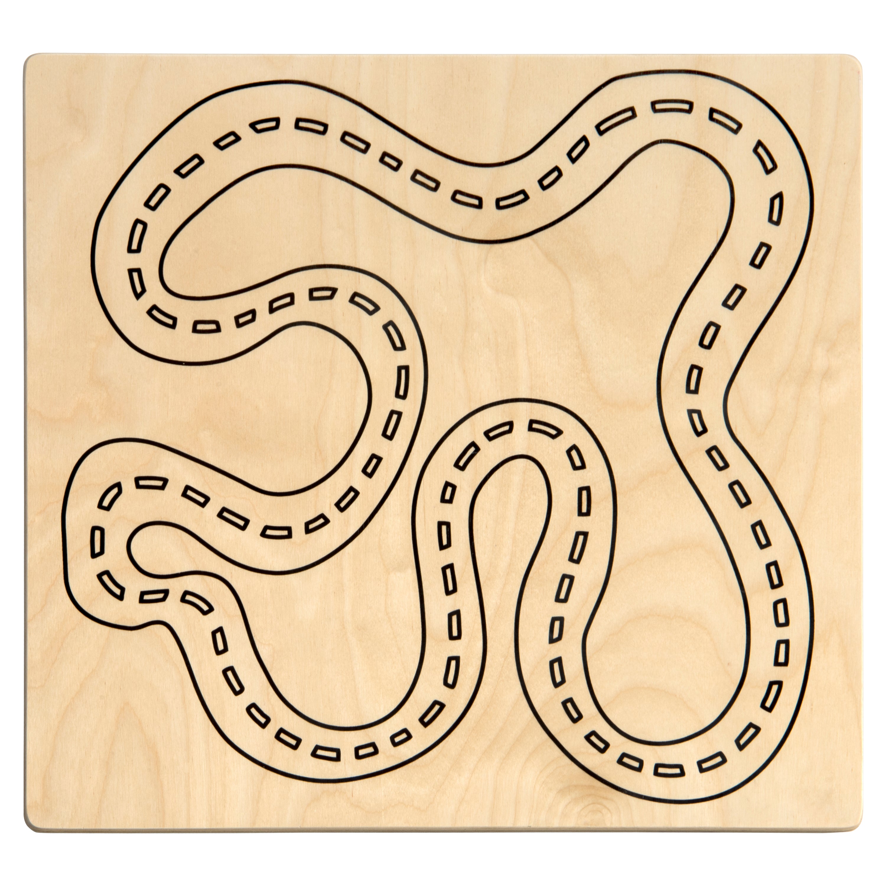 Build-N-Play Table with Racetrack