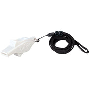 Whistles Sports Equipment Dolfin Pealess Whistle. Includes Lanyard, White