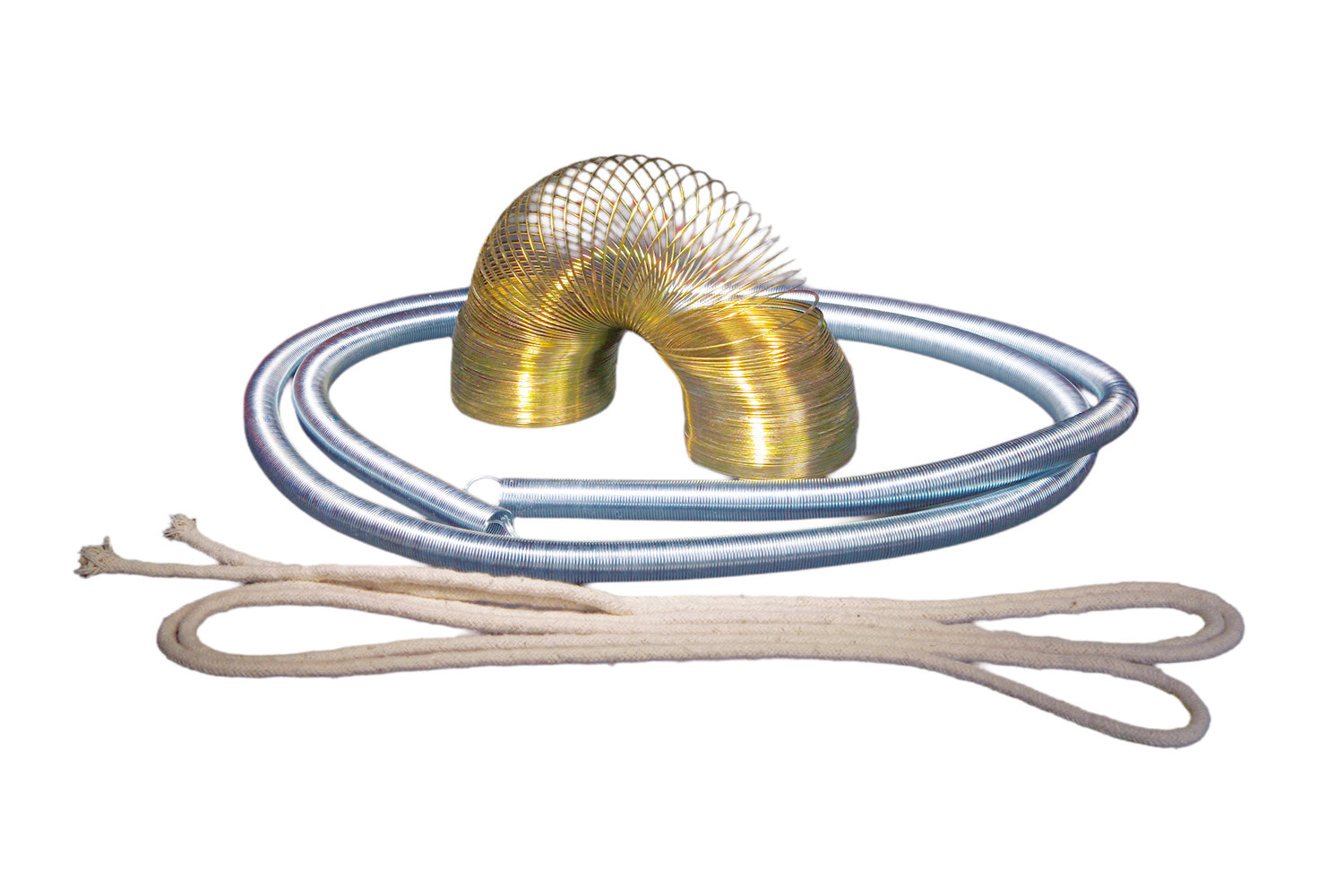 United Scientific® Wave Demonstrator Spring Set (Both Springs And Cotton String)