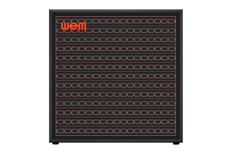 WEM CUSTOM WEM STARFINDER 1967 412F - Custom Speaker Cab W/ 4X12" Fane Speakers, Crescendo