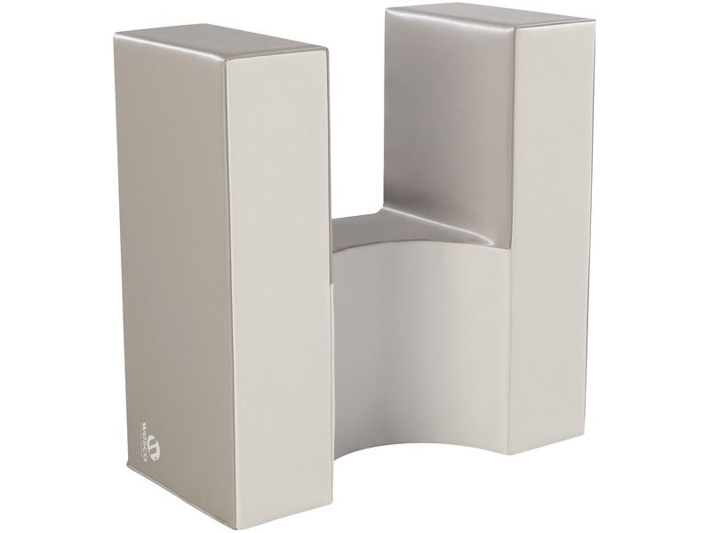 Blocmodules U-Shaped Dual Purpose Frame - Light Grey/Ivory, 23.6"L x 11.8"W x 23.6"H