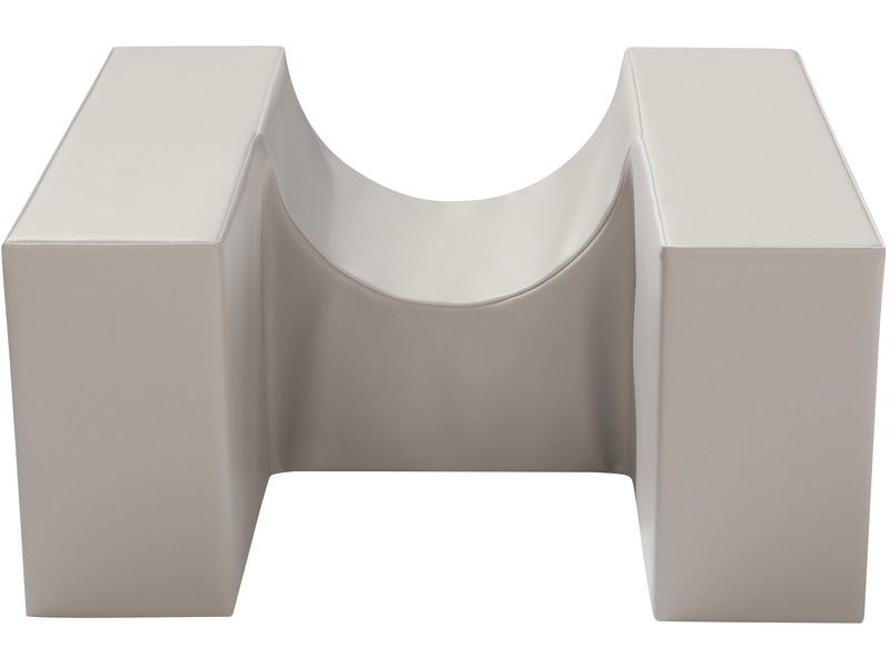 Blocmodules U-Shaped Dual Purpose Frame - Light Grey/Ivory, 23.6"L x 11.8"W x 23.6"H