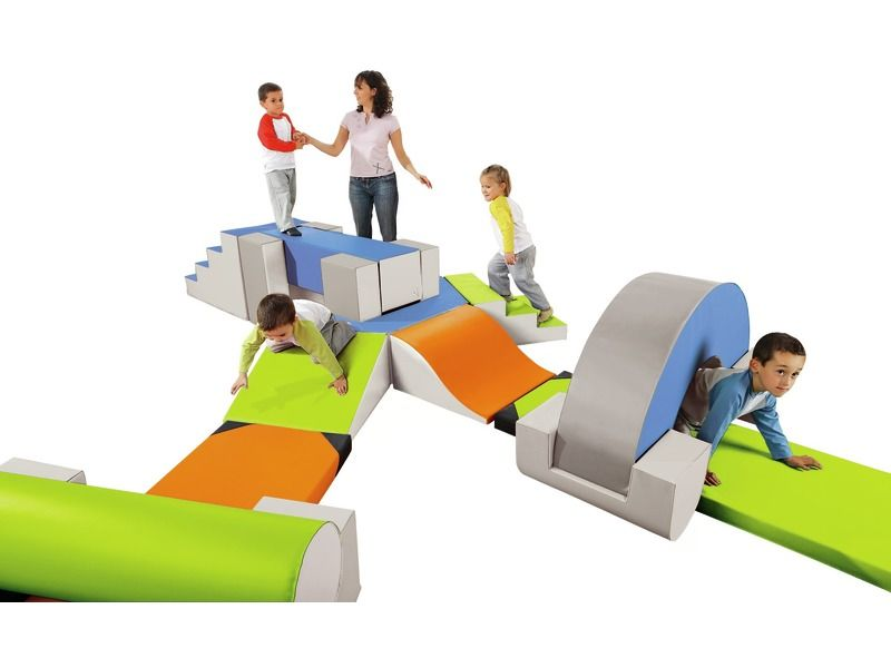 Blocmodules Three Step - Light Green/Ivory