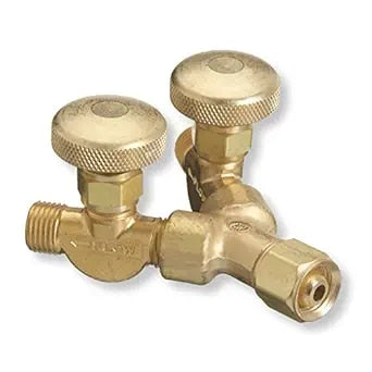 VALVED "Y" CONNECTION / OXYGEN, 1 EA/PK
