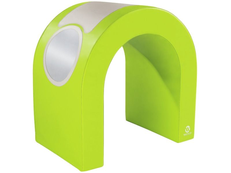 Tiny Tot Module Baby Arch With Mirrors - Light Green/Ivory, 28.3"L x 18.9"W x 28.3"H