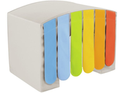 Tiny Tot Module Baby Bridge With Curtain - Ivory, 28.3"L x 18.9"W x 21.3"H