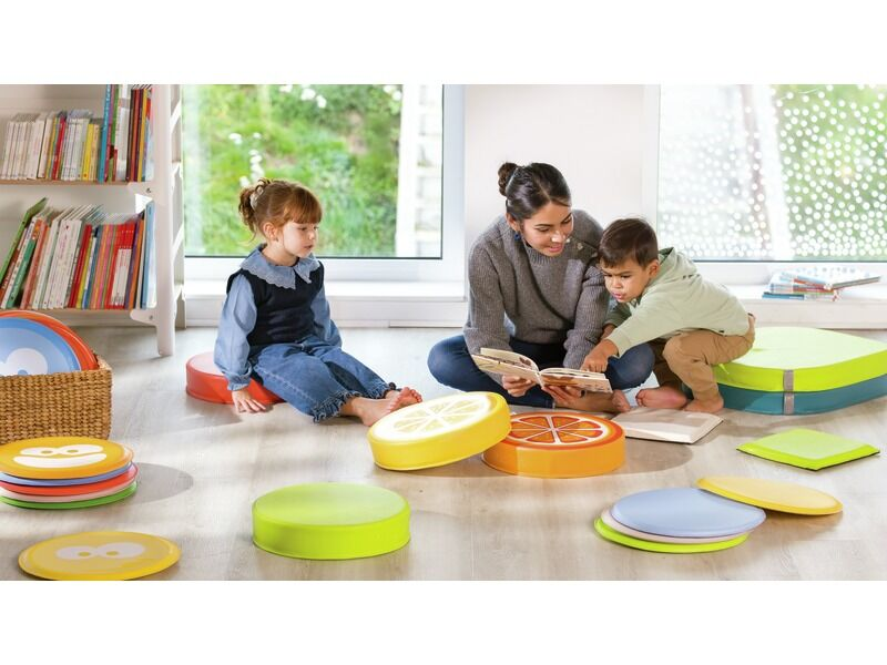 Maxi Cushion Pads - Assorted Colors, 0.4"Th
