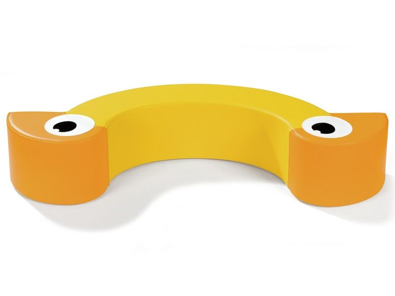 Decofoam Zoozios - Lez - Yellow/Light Orange