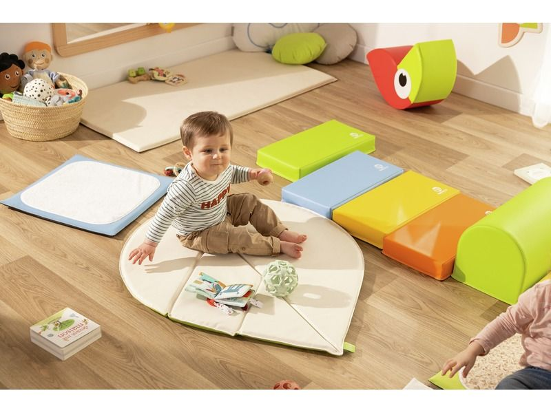 Bio-Sourced Fabric Double-Sided Leaf Mat , Small