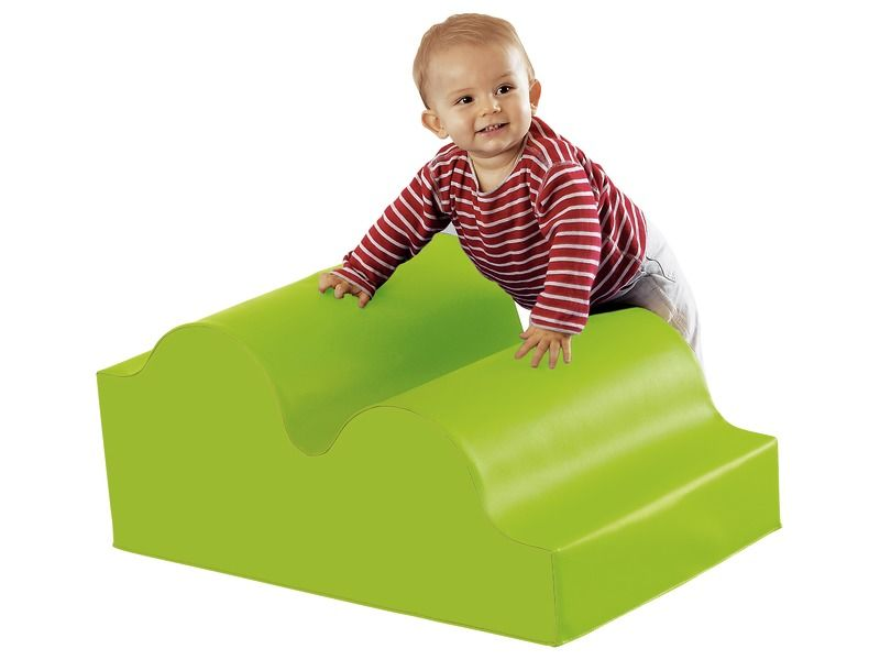 Tiny Tot Large Waves - Green, 28.3"L x 18.9"W x 13"H