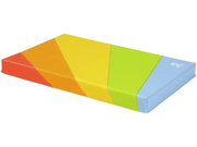 Tiny Tot Mat Rainbow, 28.3"L x 18.9"W x 2.4"Th