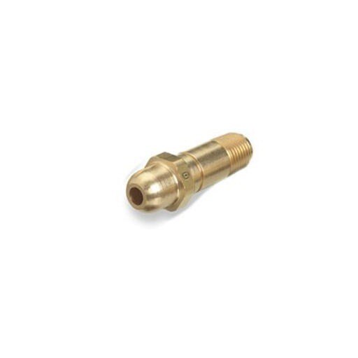 Regulator Inlet Nipple, 1/4 Inch NPT Connection, Brass