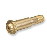 Regulator Nipple with Filter, 1/4 Inch NPT, Brass, 3 Inch L