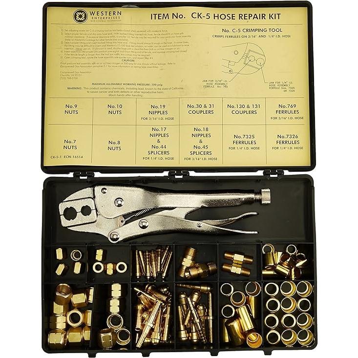 HOSE REPAIR KIT W/ C-5 TOOL, 1 EA/PK