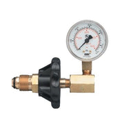 Pressure Gauge, Brass, 4000 psig Pressure Scale