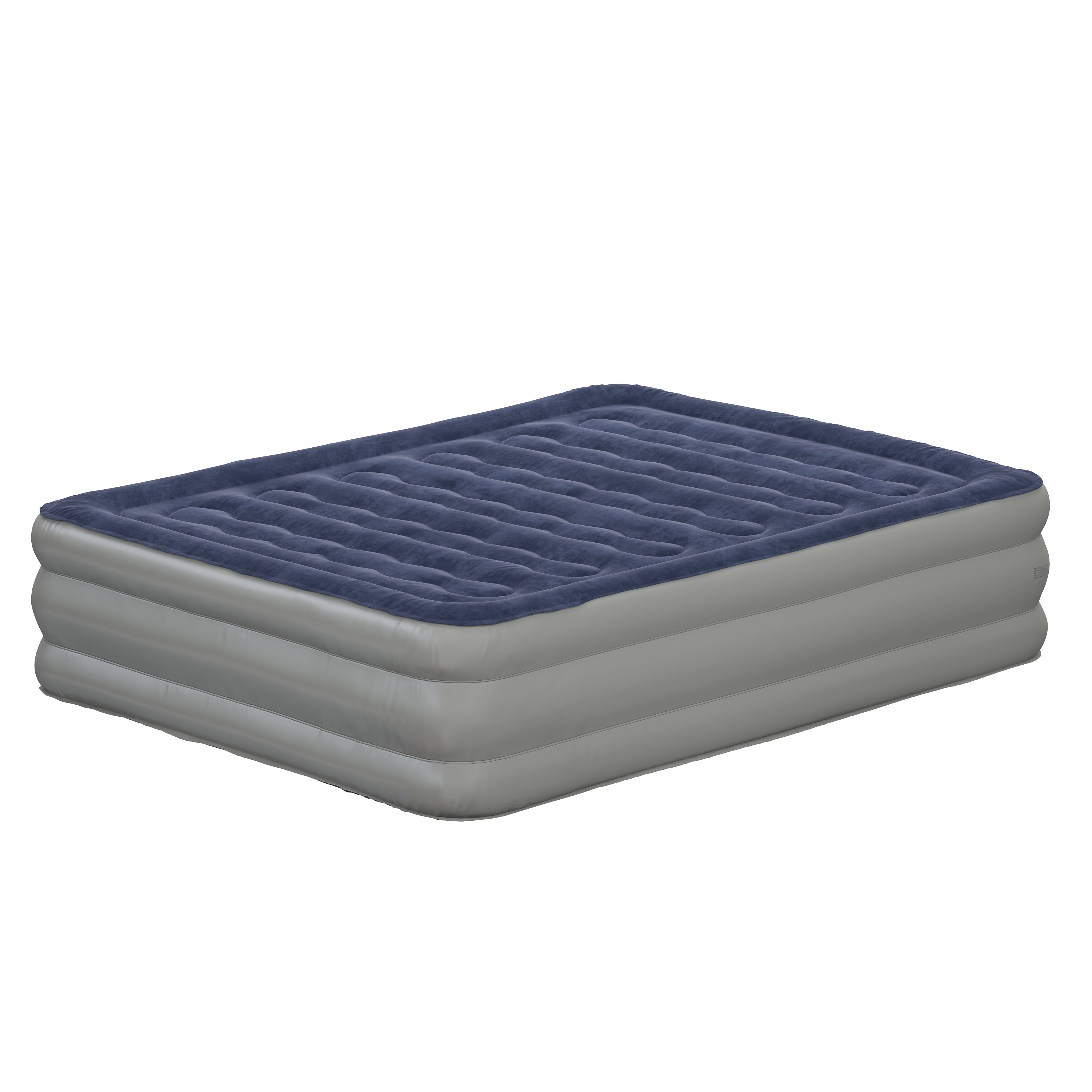 Kellos 18 inch Air Mattress with ETL Certified Internal Electric Pump and Carrying Case - Queen