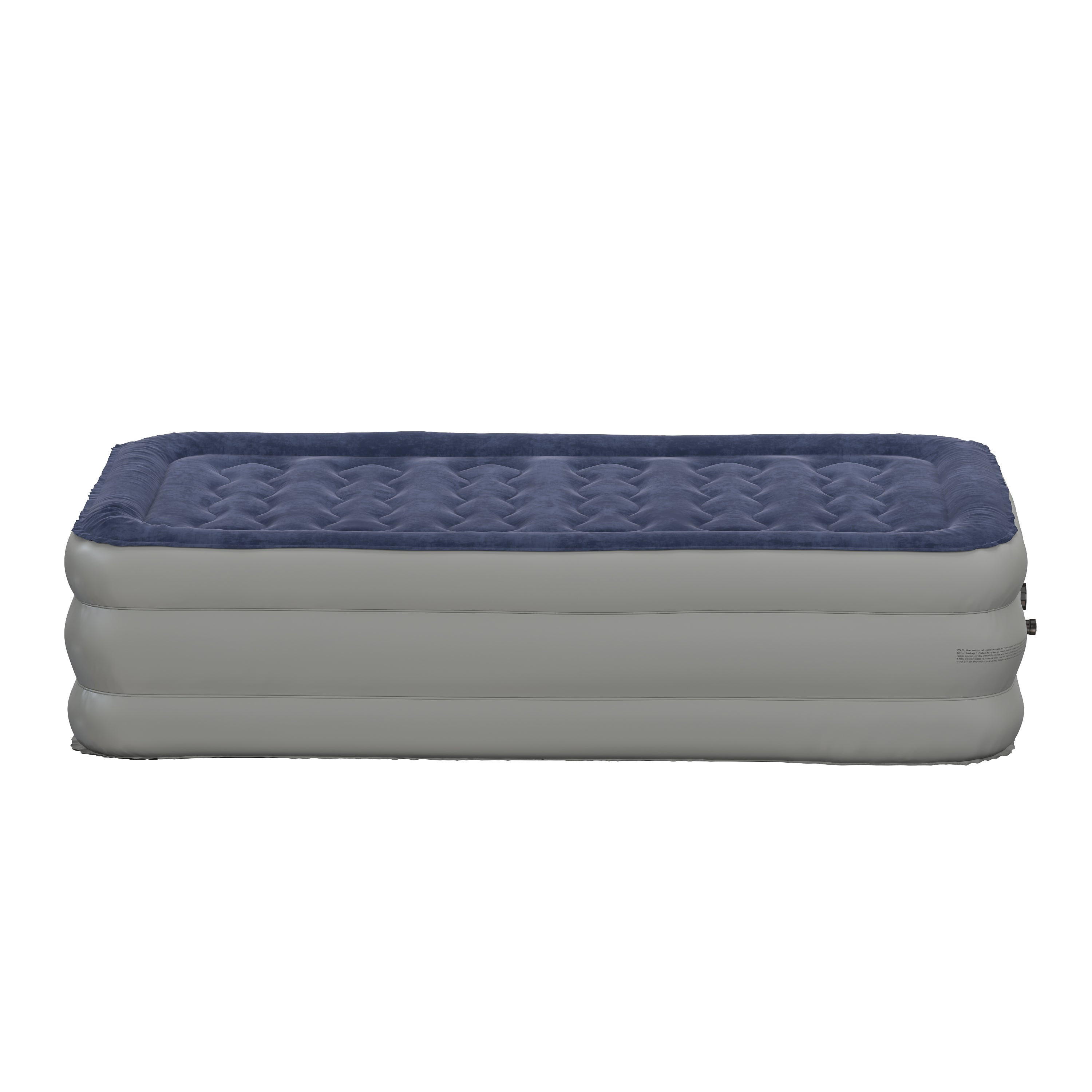 Kellos 18 inch Air Mattress with ETL Certified Internal Electric Pump and Carrying Case - Twin