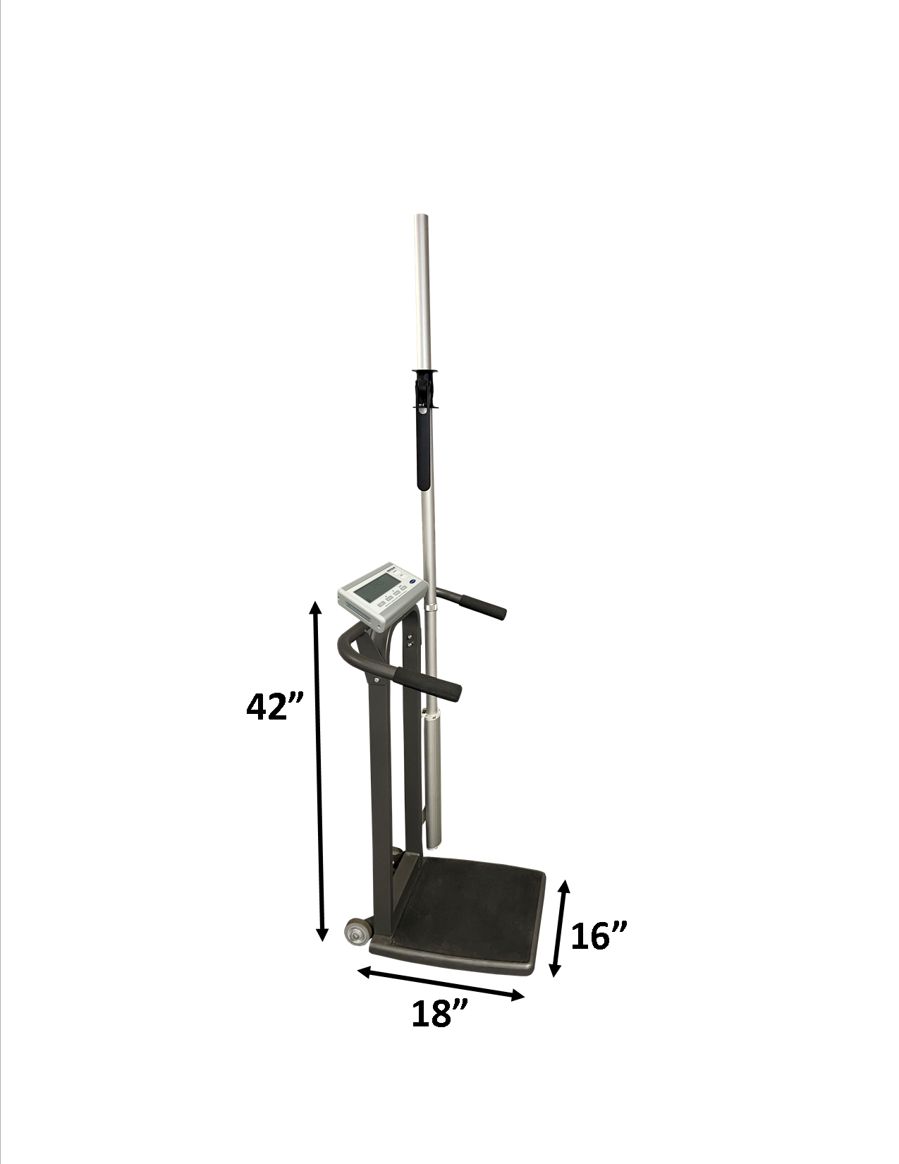 Tilt & Roll Handrail Scale w/Opti Height Rod