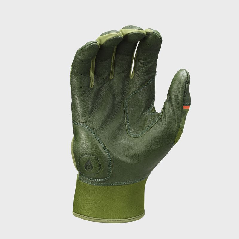 Rawlings Adult Workhorse Batting Gloves - Large - Military Green/Army Camo