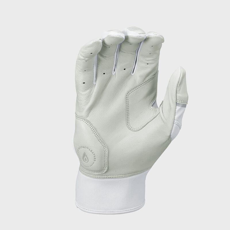 Rawlings Adult Workhorse Batting Gloves - Extra Large - White/White