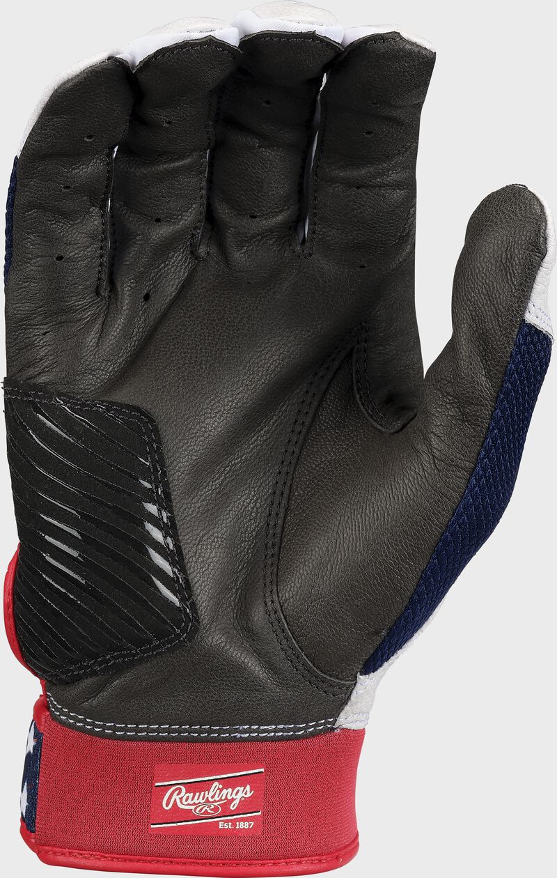 Rawlings Womens Workhorse Okc Fastpitch Softball Batting Gloves - Small - Usa