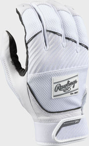 Rawlings Womens Workhorse Okc Fastpitch Softball Batting Gloves - Medium - White