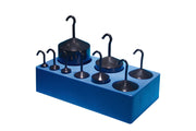 United Scientific® Hooked Weight Set, Black Enamel