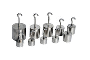 United Scientific® Basic Hooked Weight Set Of 10, Stainless Steel