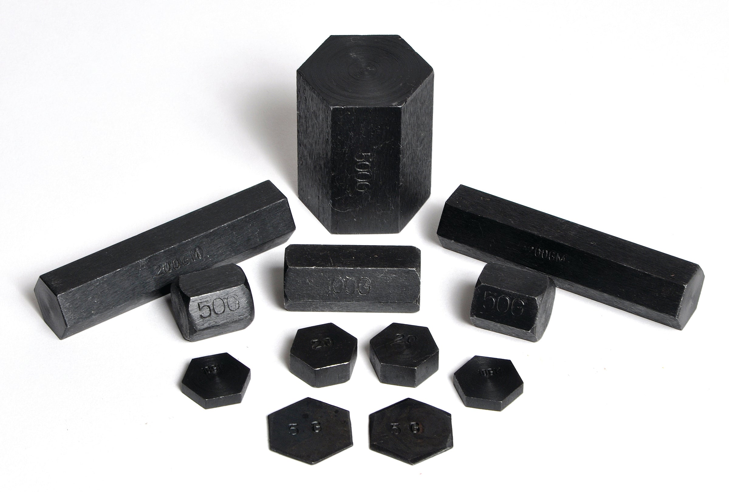 United Scientific® Hexagonal Weight Set, Metric